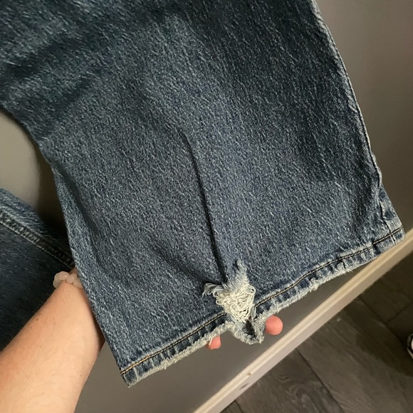 Levi’s 70s High Flare Distressed Jeans Womens Size 31 - Picture 5 of 7
